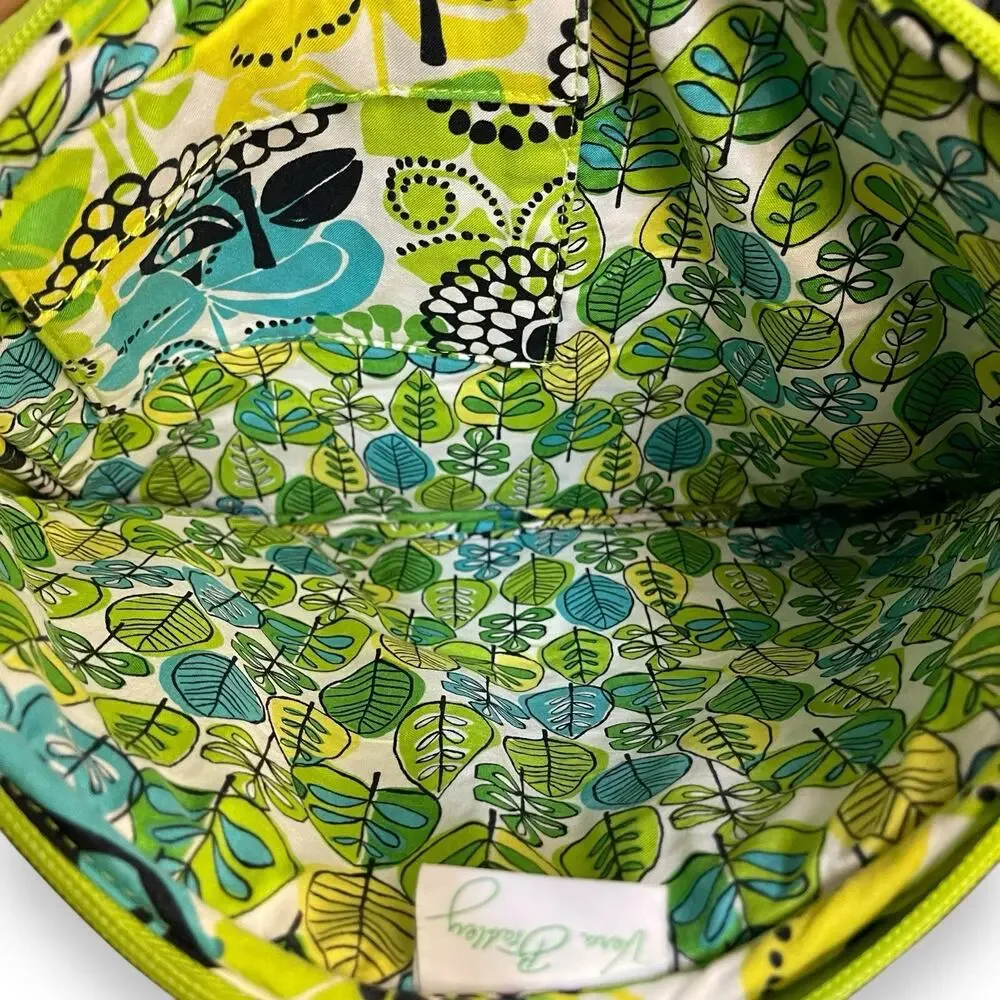 Vera Bradley Quilted Limes Up Floral 14